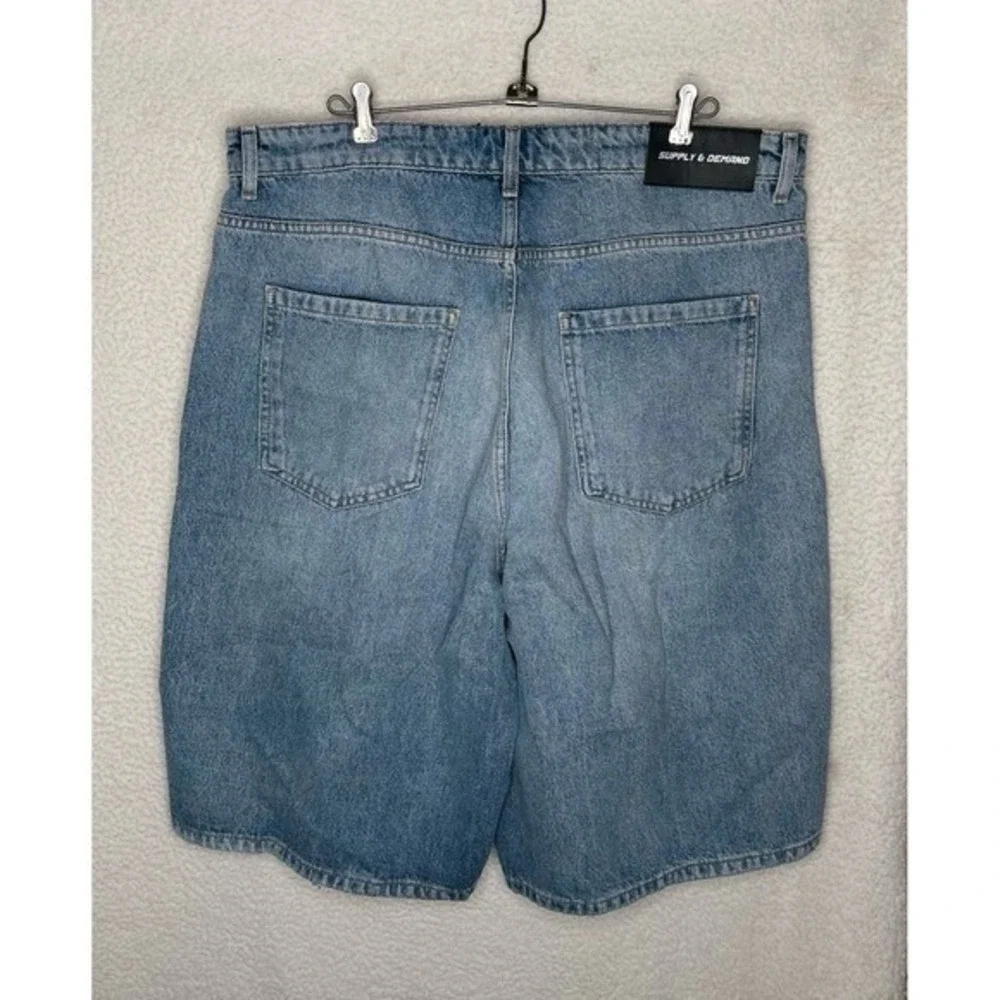 Supply and Demand Men's Denim Shorts‎ Sz XL (36) Streetwear Y2K Loose NWT